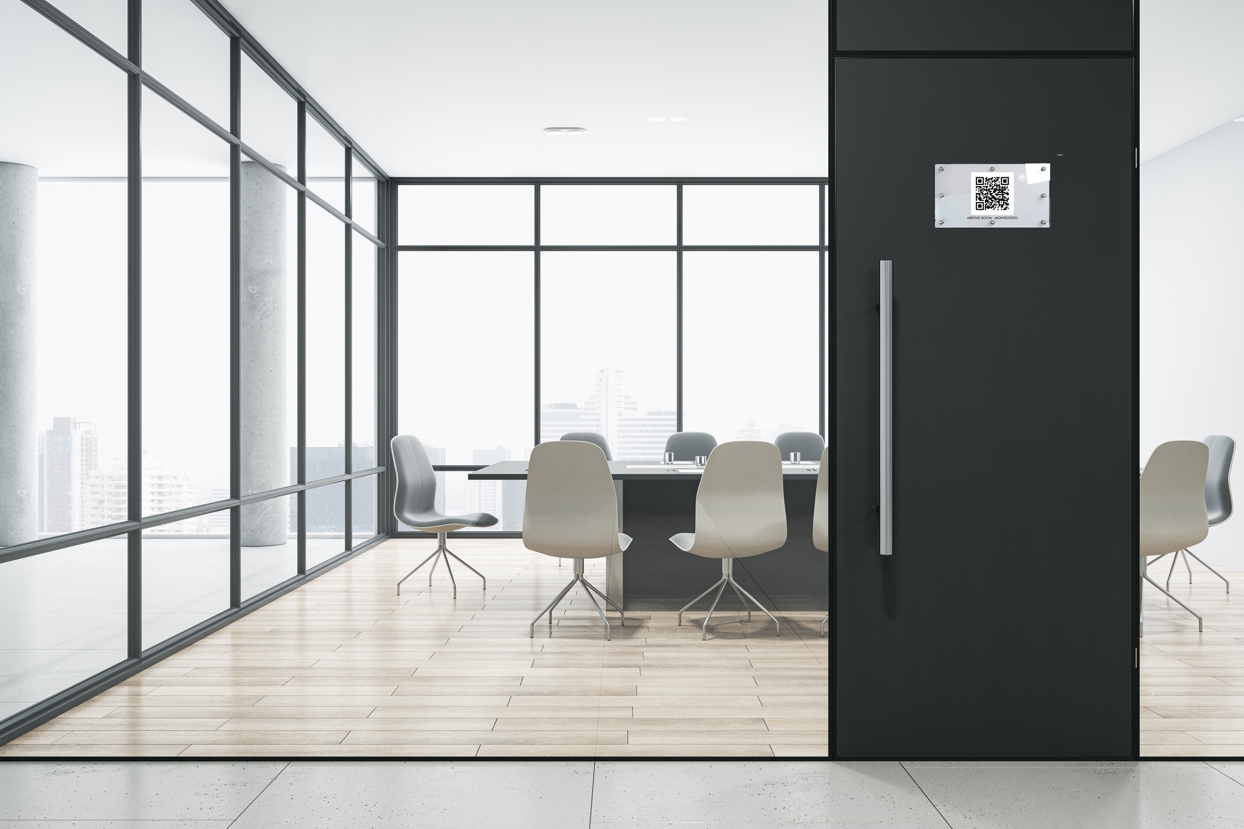 Meeting room background